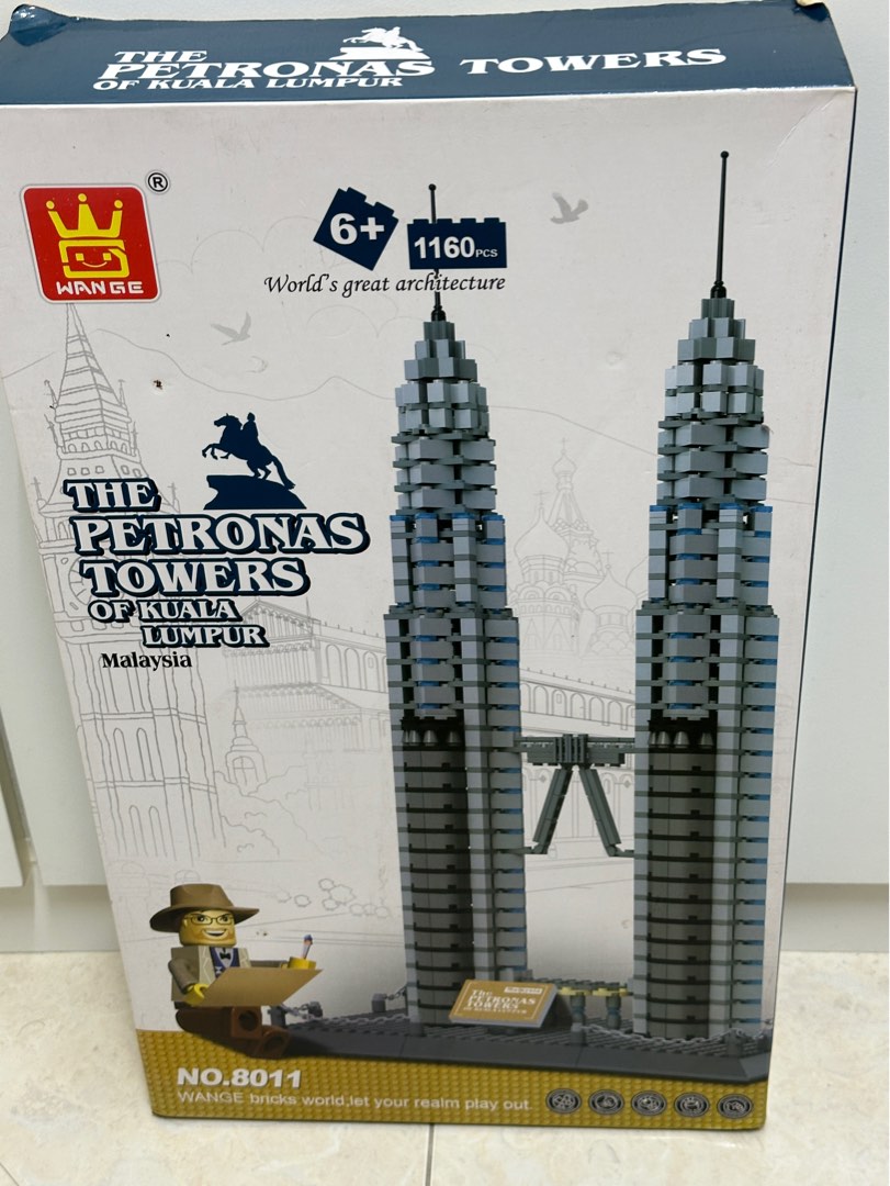 Petronas Tower Lego ORI RM160 Hobbies Toys Toys Games on