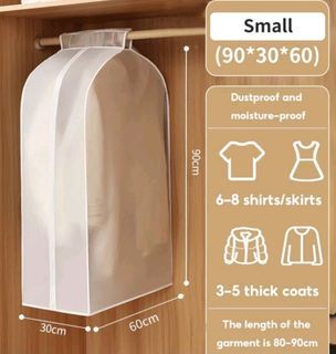 Wardrobe dust cover [hanging]