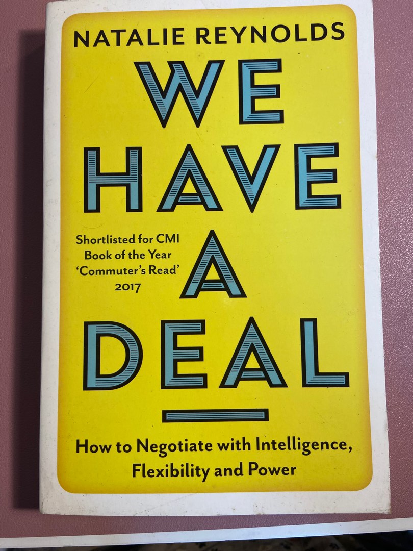 We have a deal by Natalie Reynolds, Hobbies & Toys, Books & Magazines