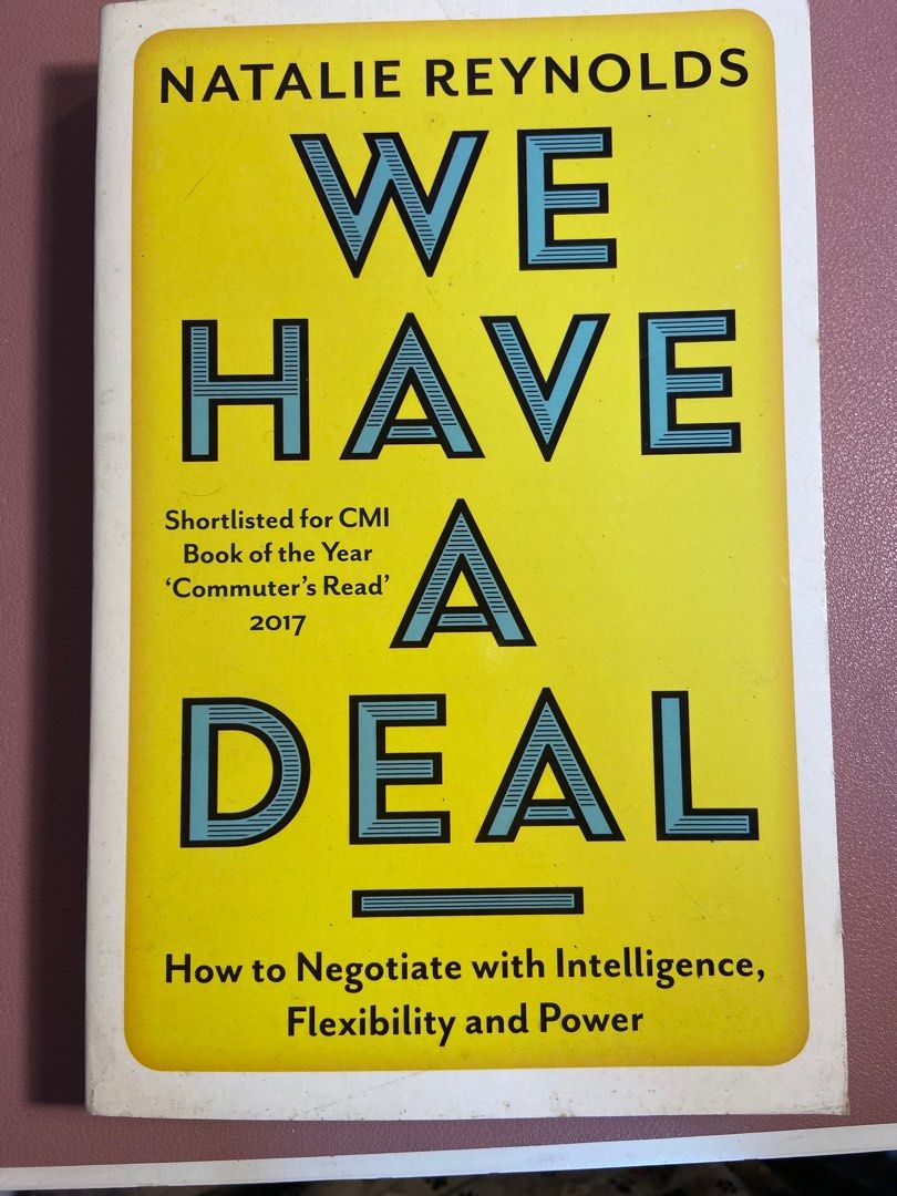 we-have-a-deal-by-natalie-reynolds-hobbies-toys-books-magazines