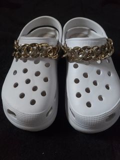 White crocs fashion