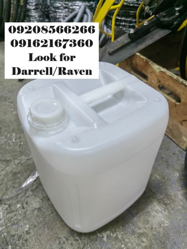 WHITE PLASTIC CONTAINER 20 LITERS, Everything Else, Others on Carousell