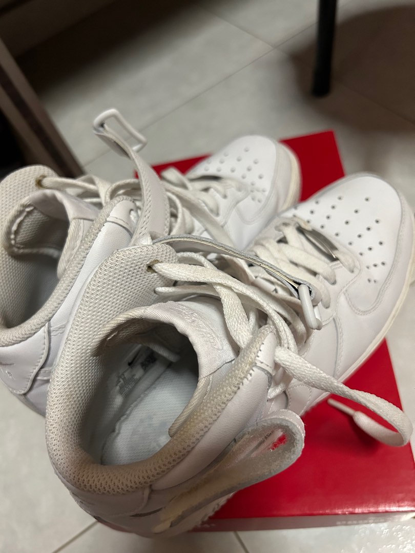 Nike air force 1 07 mid women's clearance white