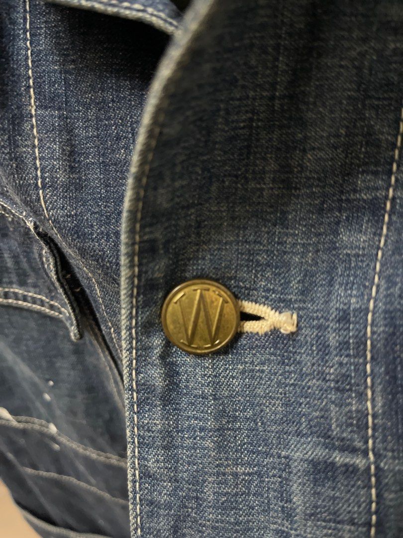 Wtaps （分類：外套及戶外衣服）位於 Hong Kong。 由 jackal0404 提交（商品編號 1279628339，圖片 7）。簡介： Wtaps 鐵道牛仔外套 細碼 少著 長73闊50。