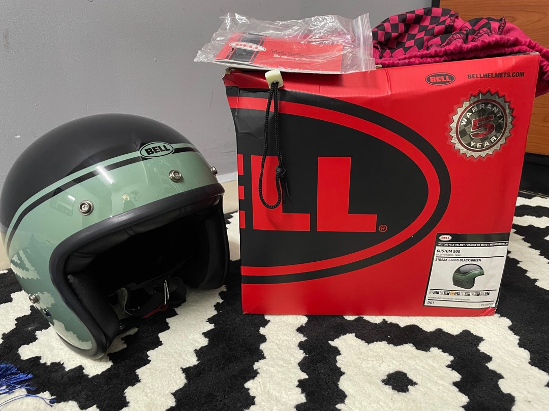 WTS Bell Custom 500 Helmet Auto Accessories on Carousell