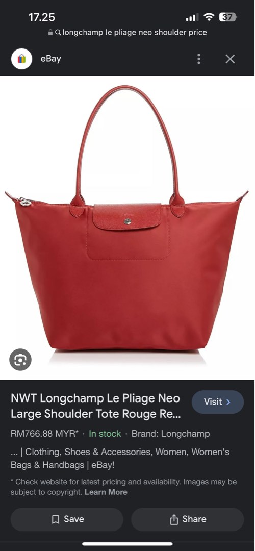 Zalora longchamp hot sale