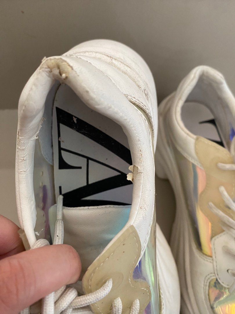 Zara iridescent hot sale sneakers