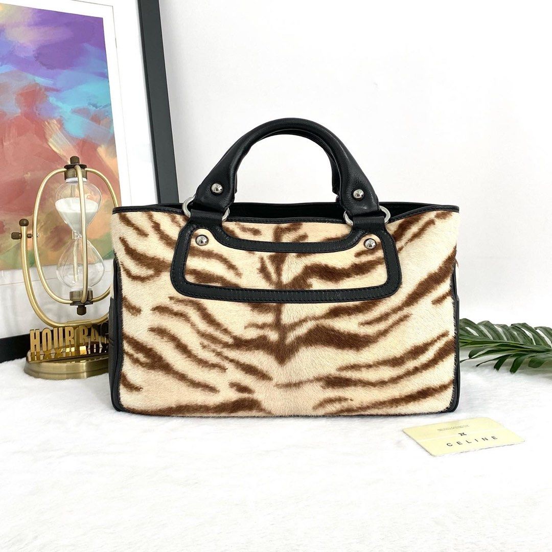 Celine pony 2025 hair bag