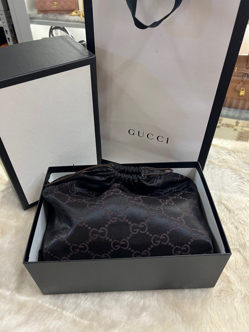 authentic gucci box and paperbag