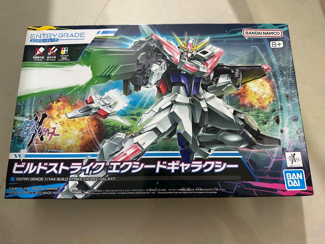 高達模型Bandai 1/144 build strike exceed galaxy創建突擊超銀河, 興趣及遊戲, 玩具& 遊戲類-  Carousell