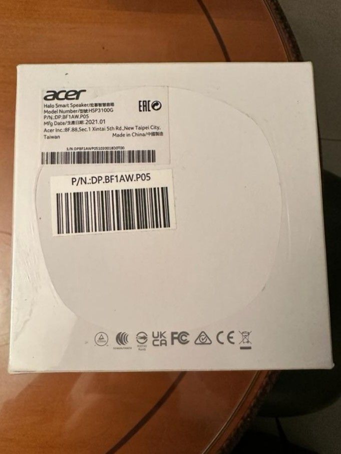 Acer Halo Smart Speaker - HSP3100G