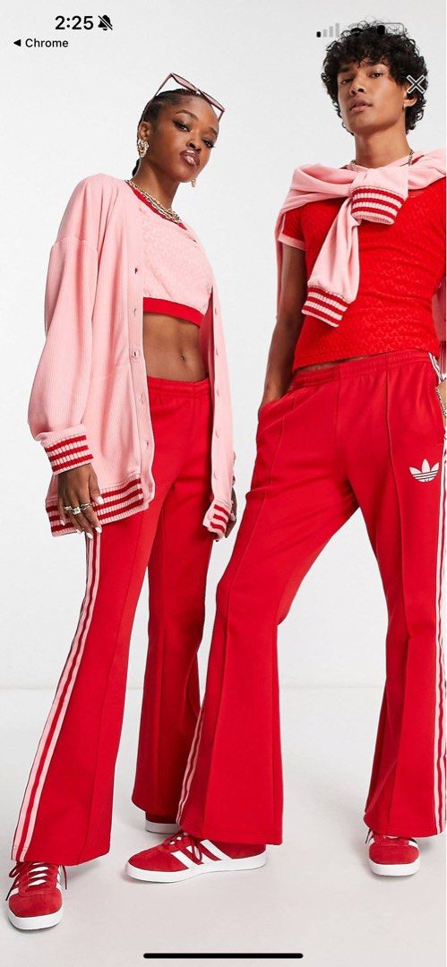 Adidas originals adicolor 70s' flared pants, Men's Fashion