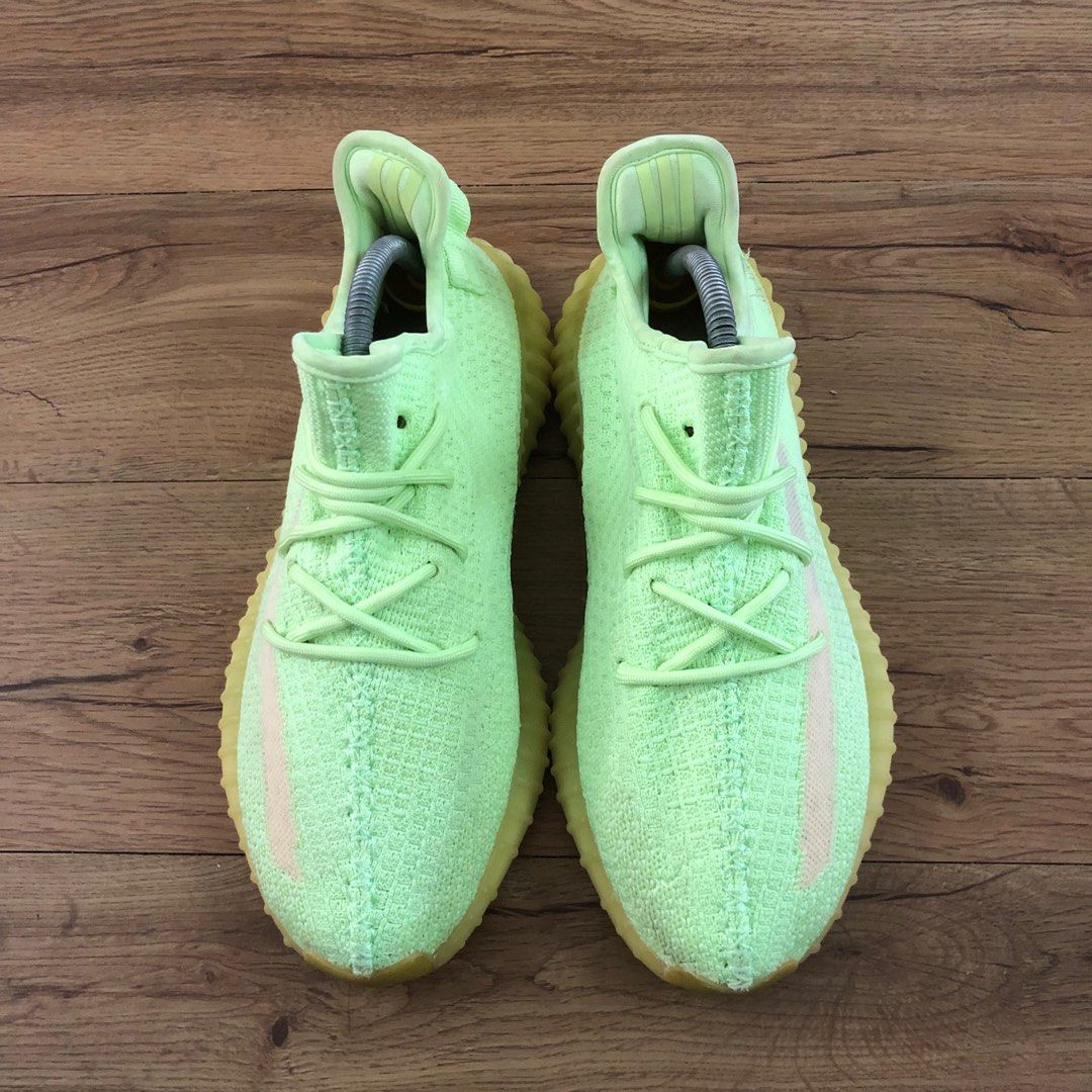Yeezy 35 glow in new arrivals the dark on feet