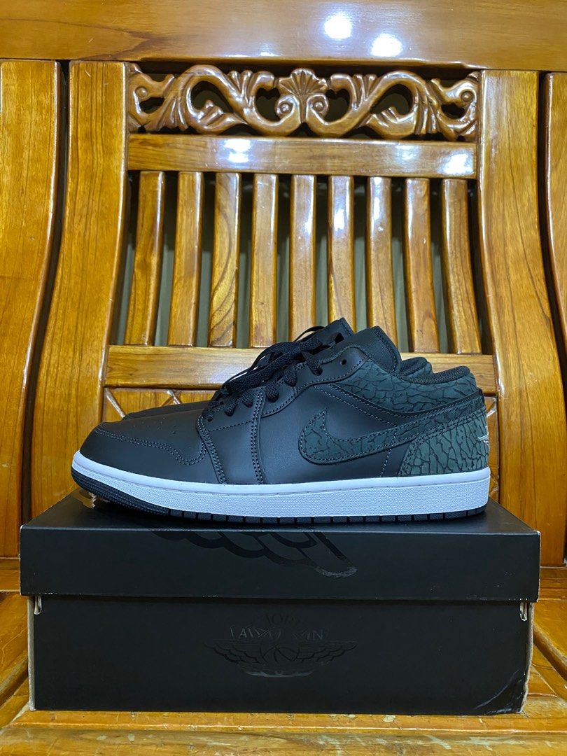 jordan 1 low dons elephant