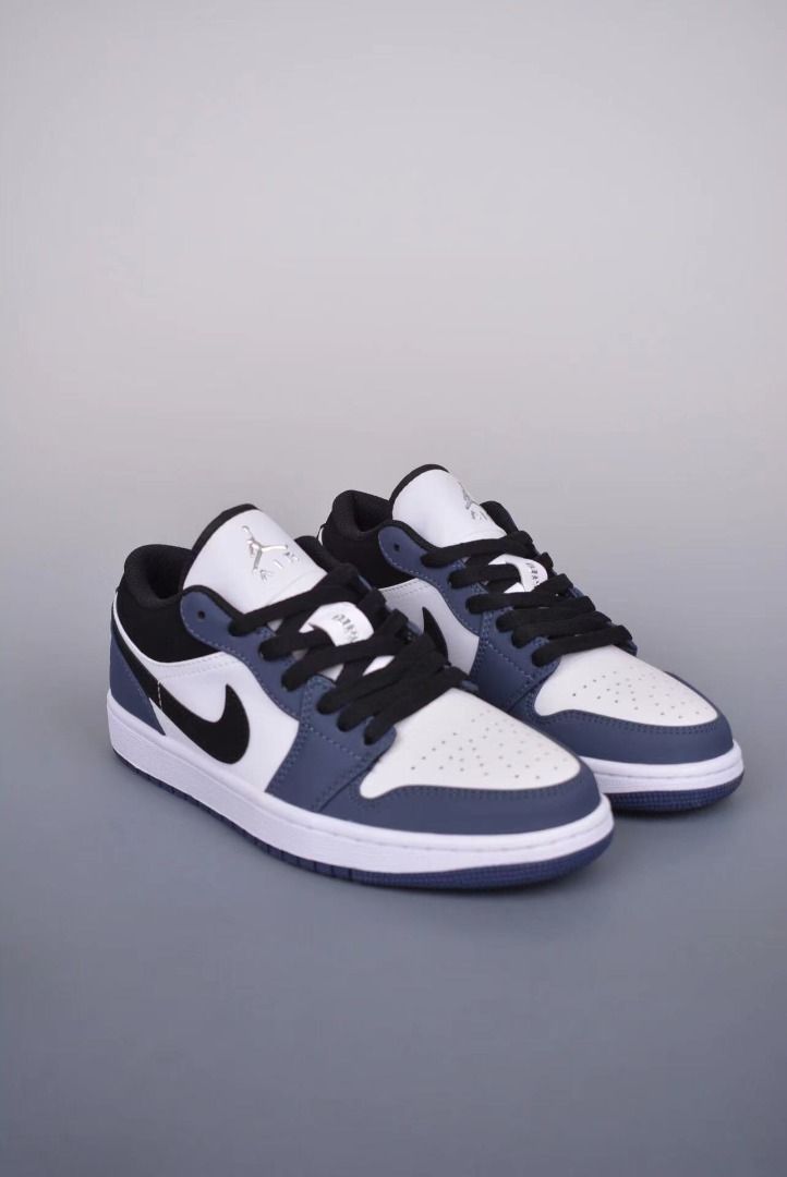 Air jordan 1 outlet low white navy