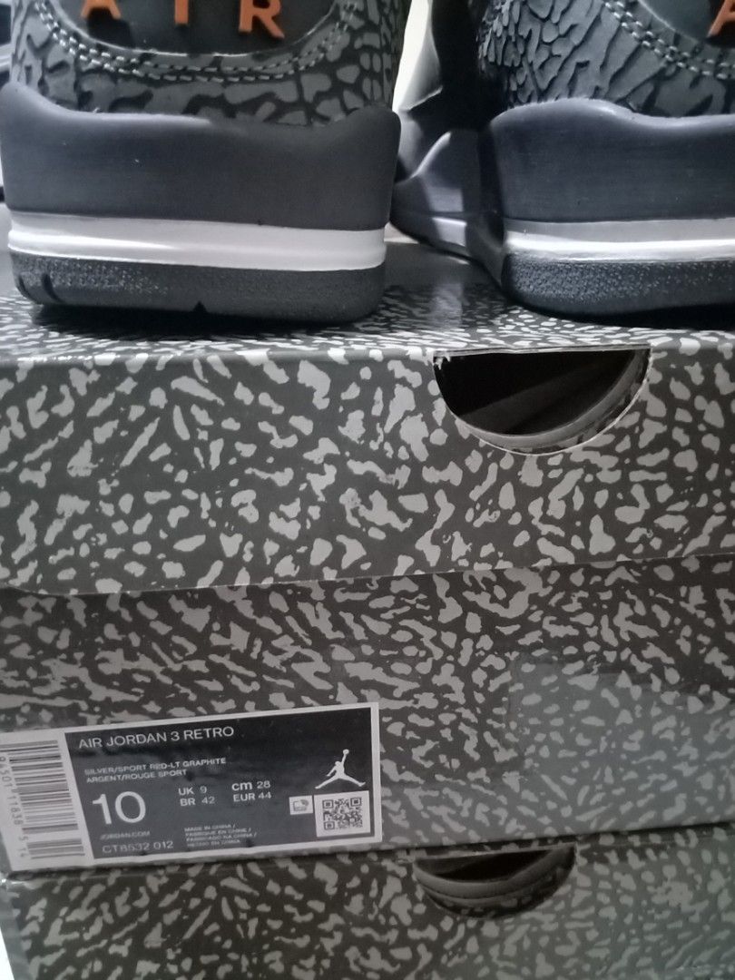 Air jordan 3 rouge 2025