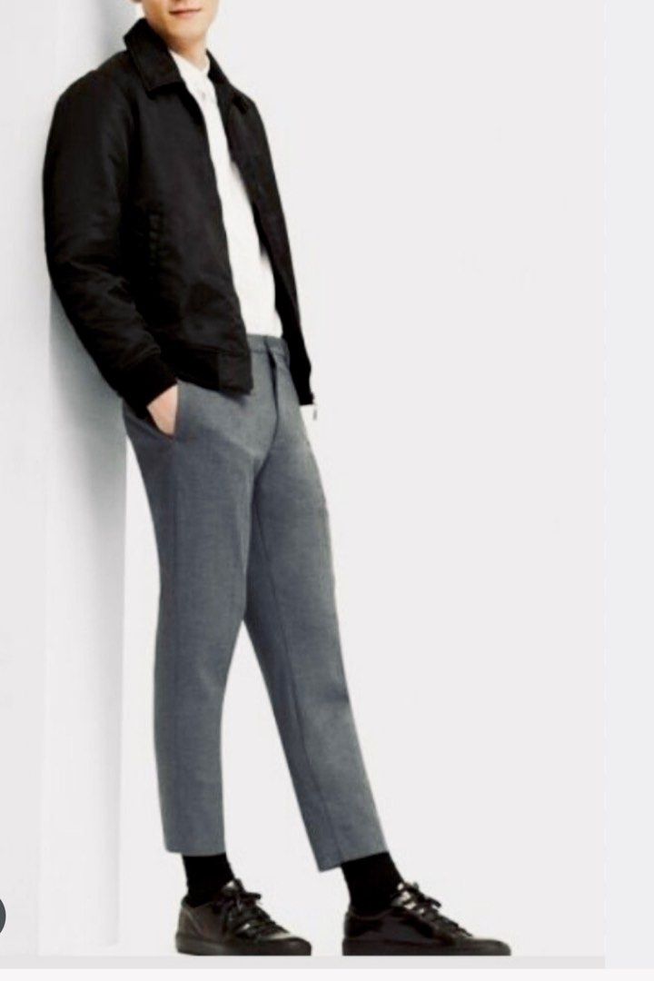 EZY Ankle Pants  Ankle pants outfit, Pants outfit men, Uniqlo