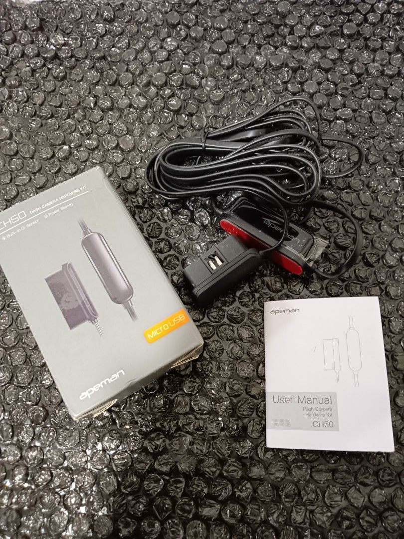 Apeman c420d hardwire shop kit