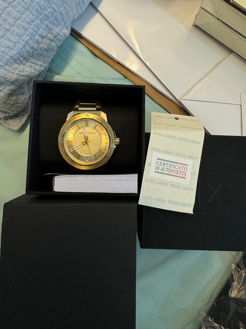 Giorgio armani shop exchange watches