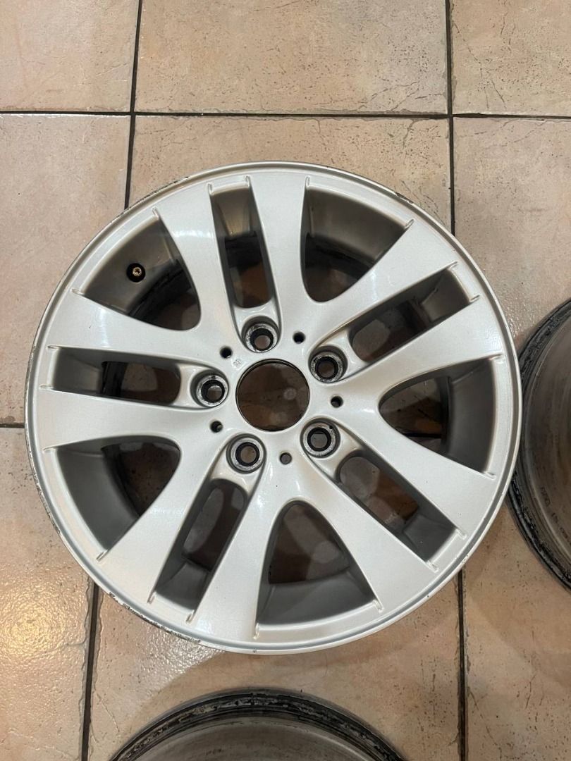 Authentic BMW Type 156 16 inch Wheels Set of 4, Car Parts & Accessories ...
