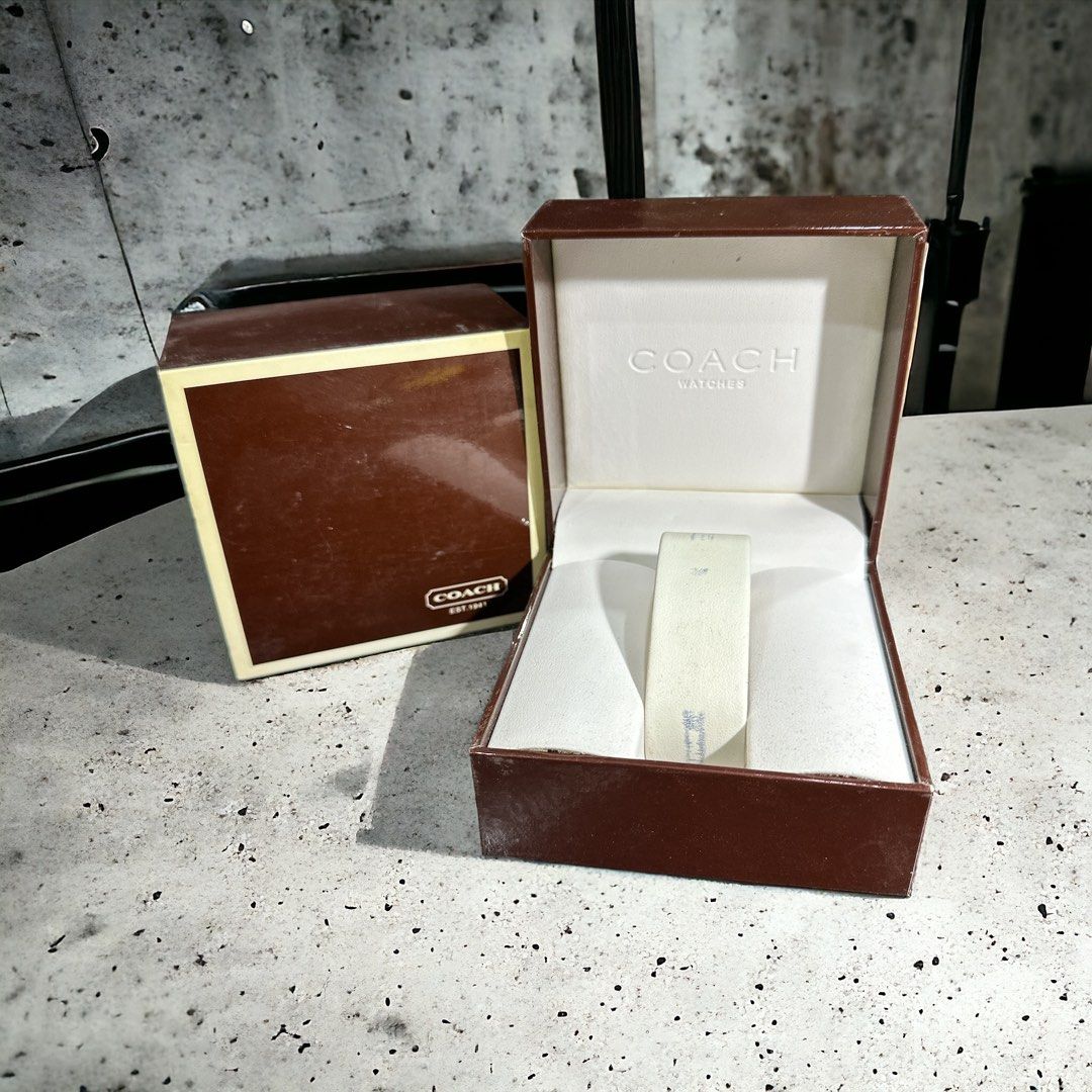 Original coach outlet watch box