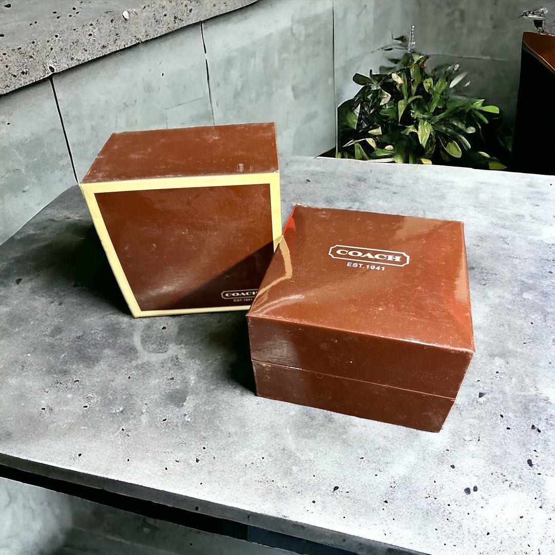 Authentic Coach Watch Box Luxury Accessories on Carousell