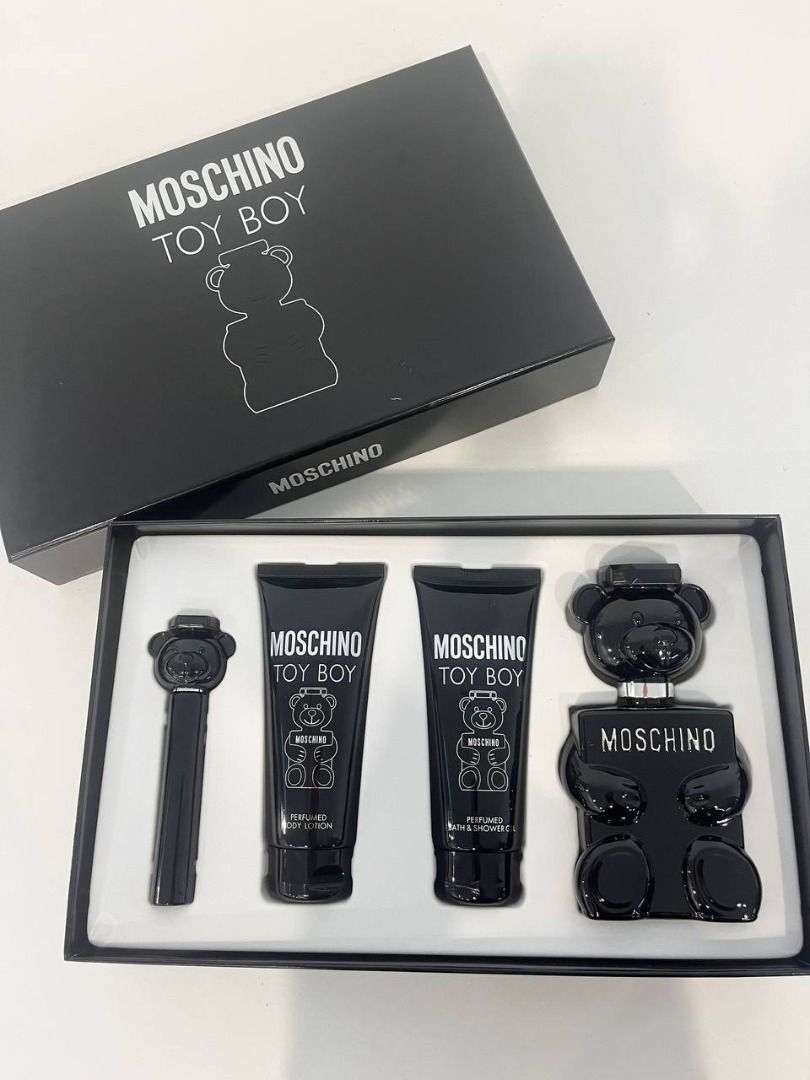 Toy boy moschino gift set store