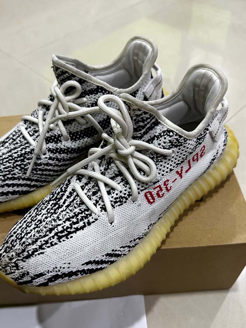 Authentic yeezy zebra hotsell