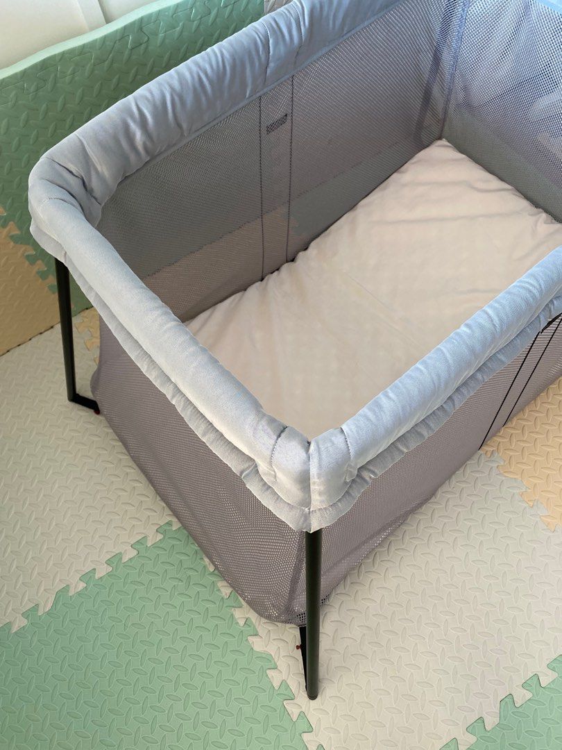 Baby Bjorn travel cot, Babies & Kids, Baby Nursery & Kids Furniture