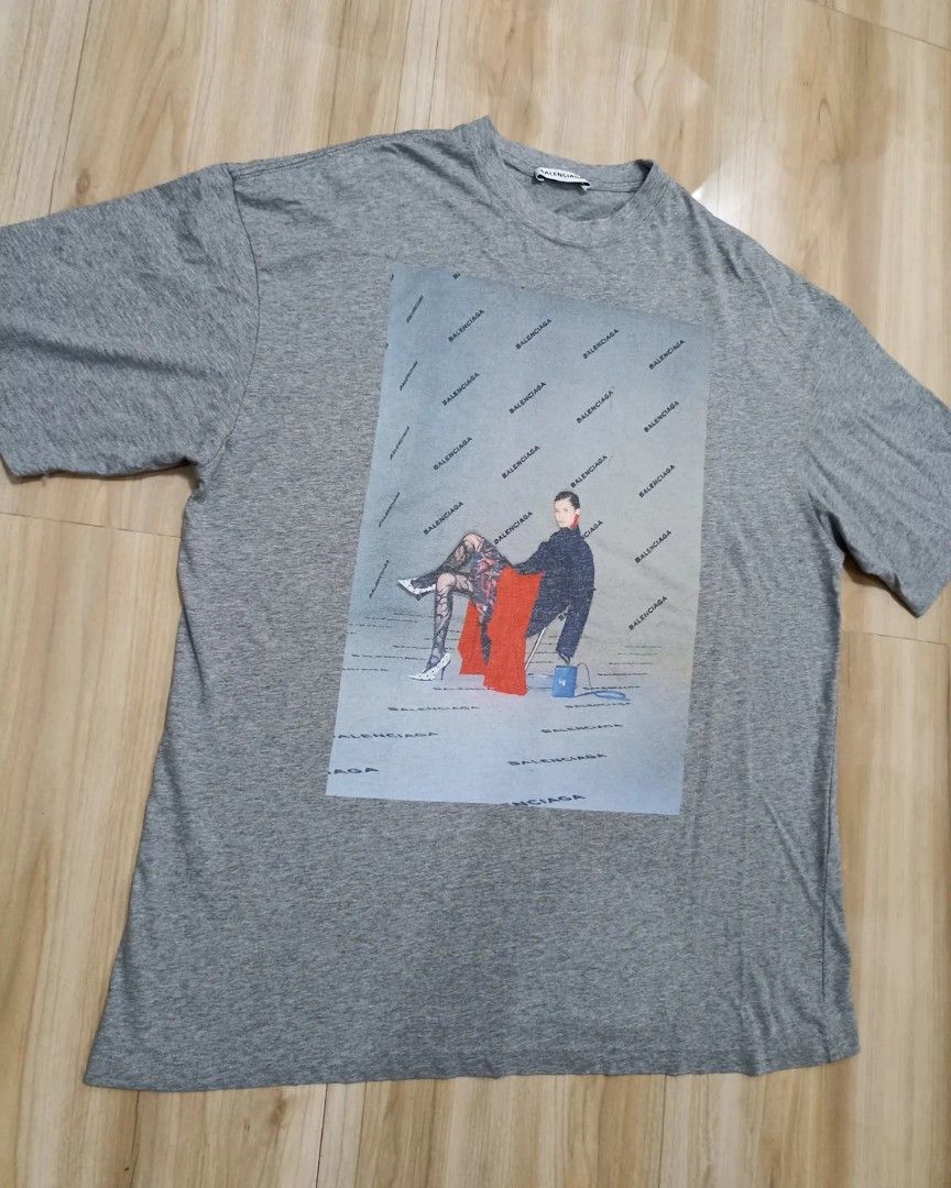 Balenciaga photoshoot t shirt sales