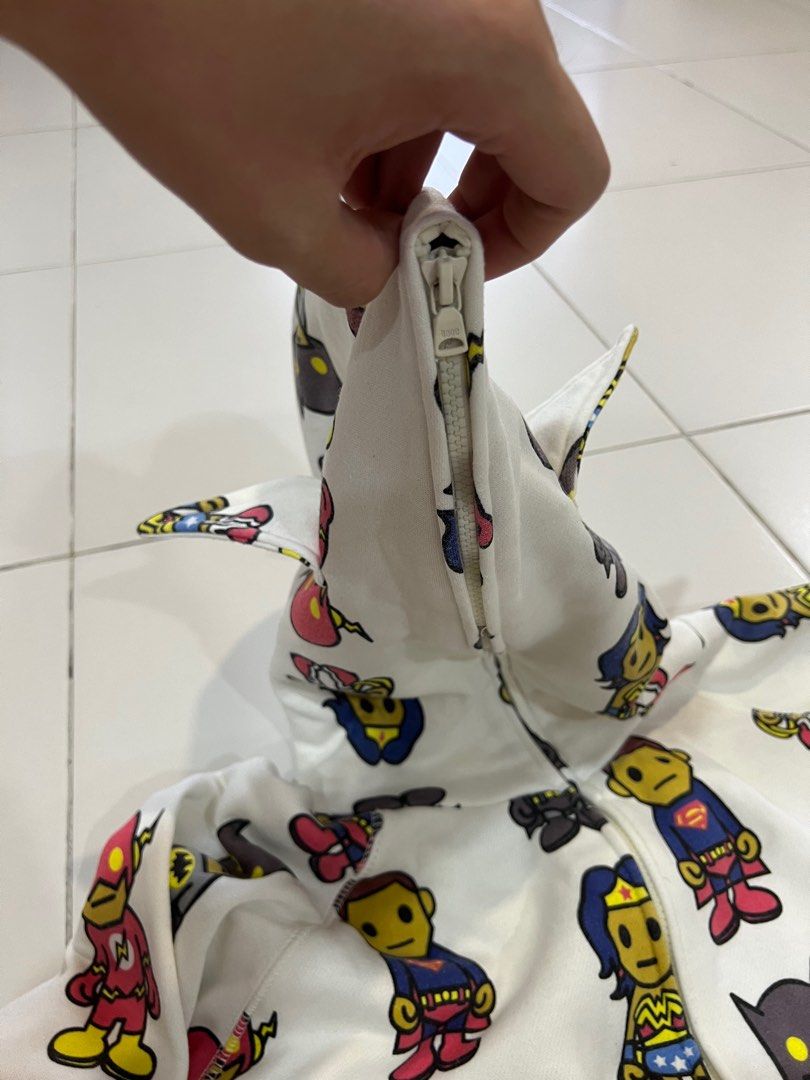 Bape x dc hoodie store
