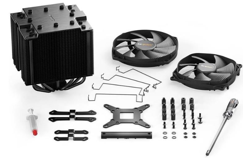 be quiet! Dark Rock Pro 4 250W TDP CPU Cooler (Category: Computer Parts) located in Makati City. Submitted by dfbreyes (Listing ID 1279912256, Image 2). Description: Includes Two Silent Wings PWM Fans | Intel 1700 1200 2066 1150 1151 1155 2011 Square ILM | AMD4 AMD5 | Black | BK022 brand new / never used / still in box https://www.bequiet.com/en/cpucooler/1378.