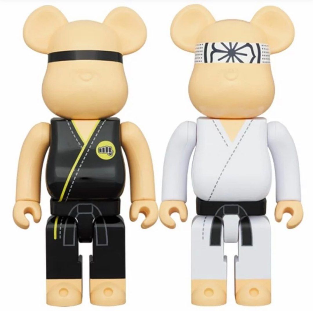 BE@RBRICK Artist - Cobra Kai & Miyagi-Do 1000% 2pcs Set bearbrick ...