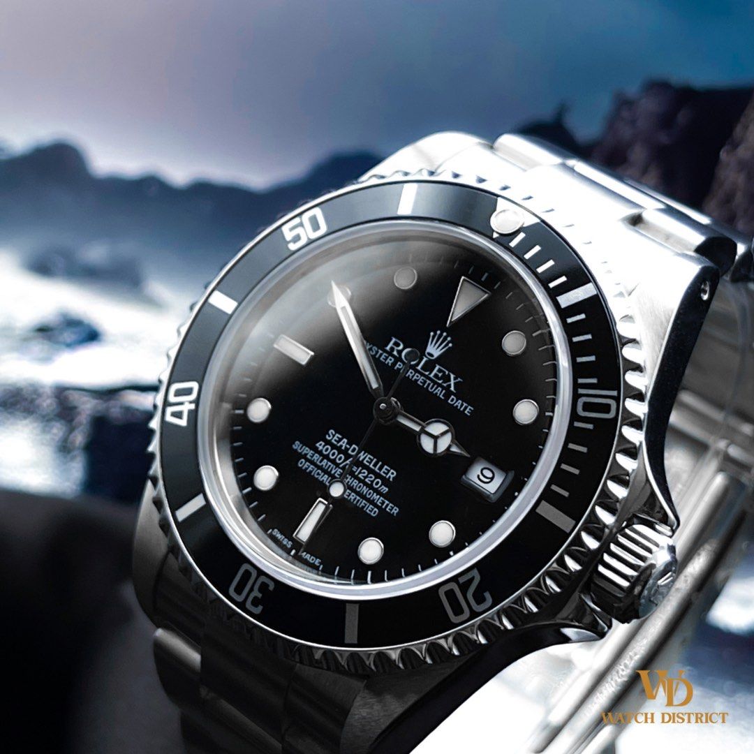 BEST Nov 2002 Rolex Sea Dweller Superluminova 16600 Full Set