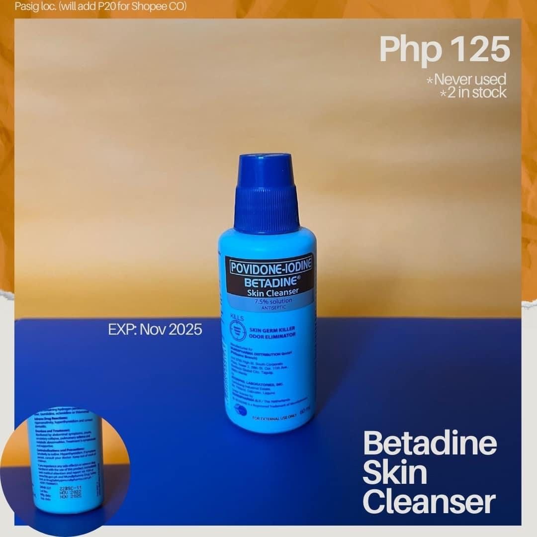 Betadine Skin Cleanser, Beauty & Personal Care, Sanitizers