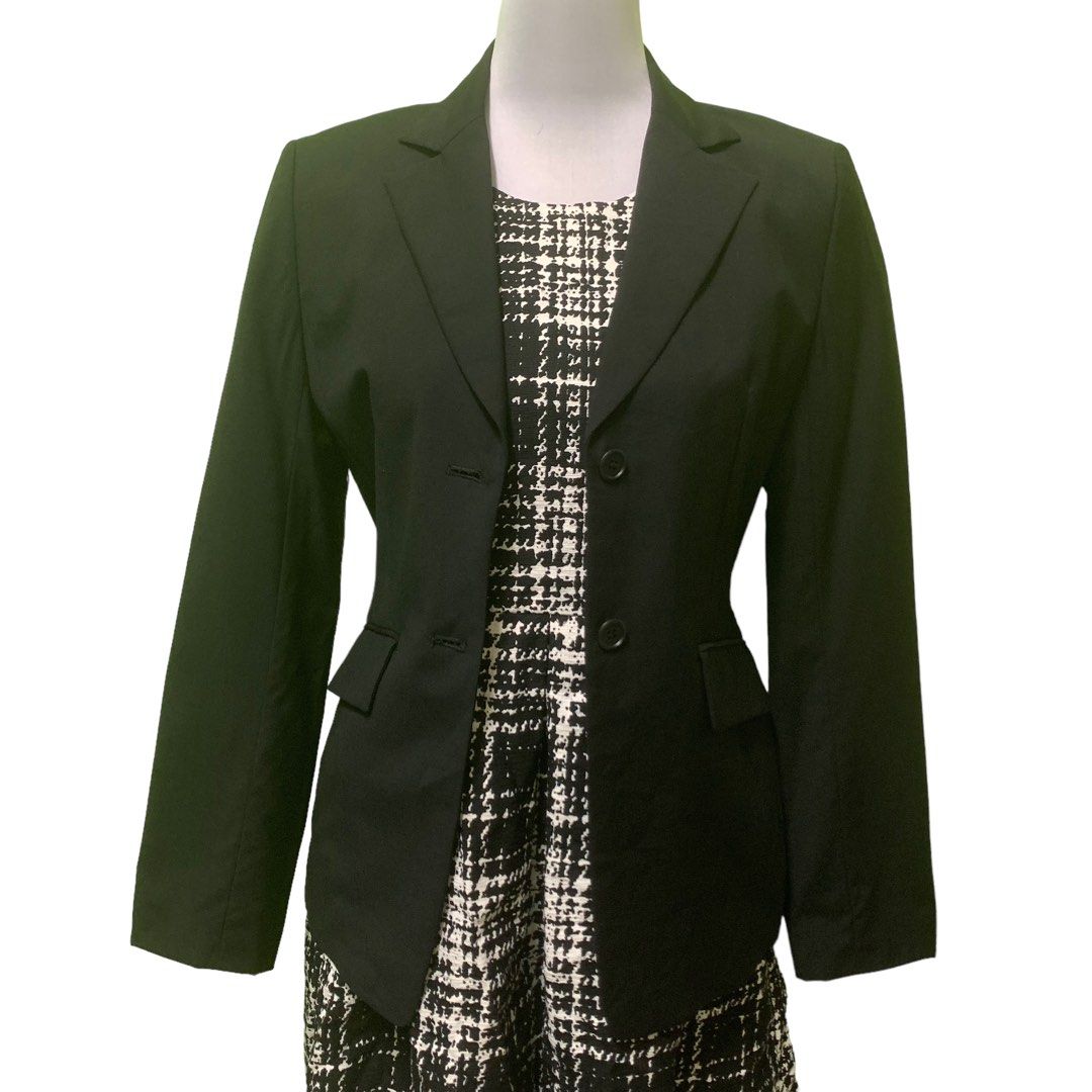 Ladies black sales blazer size 18