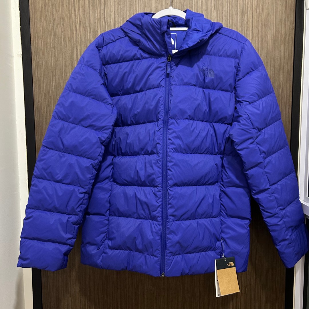 Purple and blue best sale north face jacket