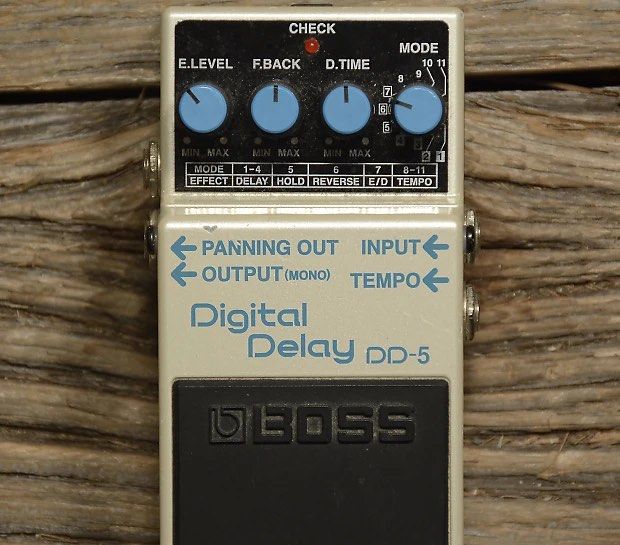 名機　BOSS デジタルディレイ DD-5 現状品 DD-5 Digital Delay（デジタルディレイ） │ BOSSマニア共和国