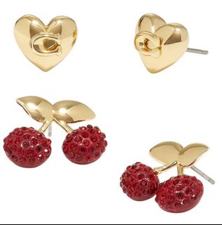 Mejuri cherry earrings top
