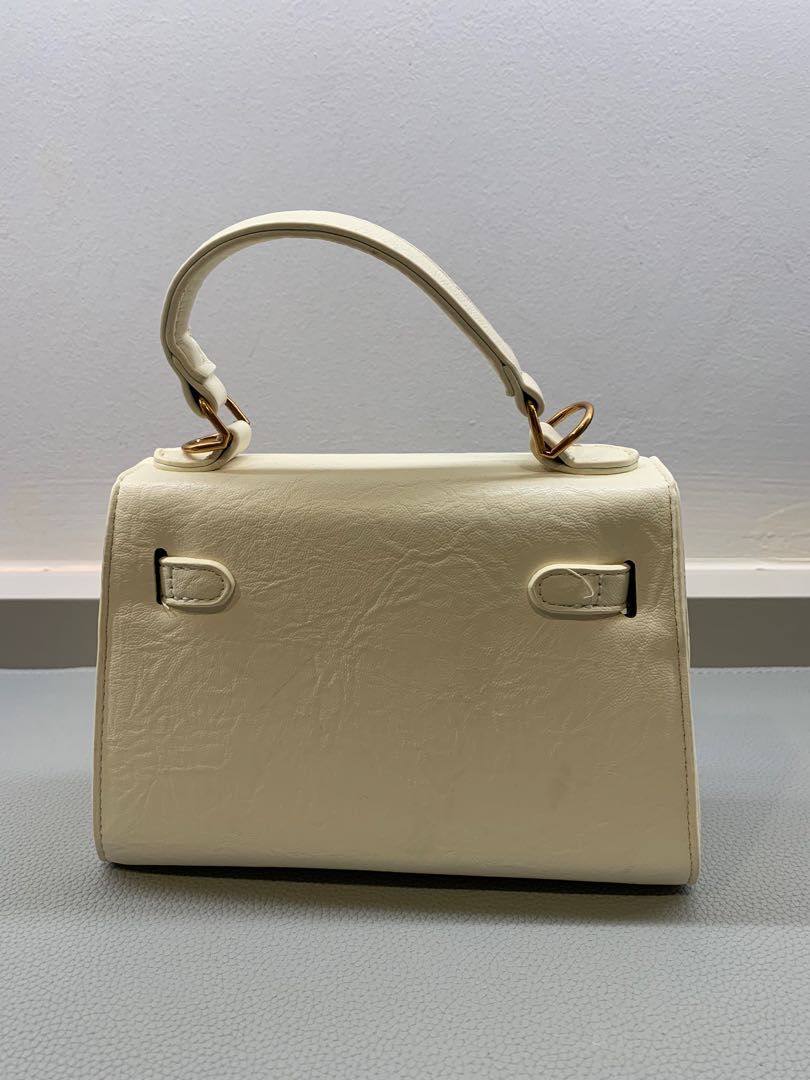 Brand New Ladies Handbag cream white Women s Fashion Bags Wallets Shoulder Bags on Carousell