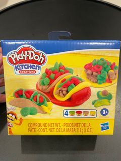 Play-Doh Kitchen Creations Taco Time Playset, 3+