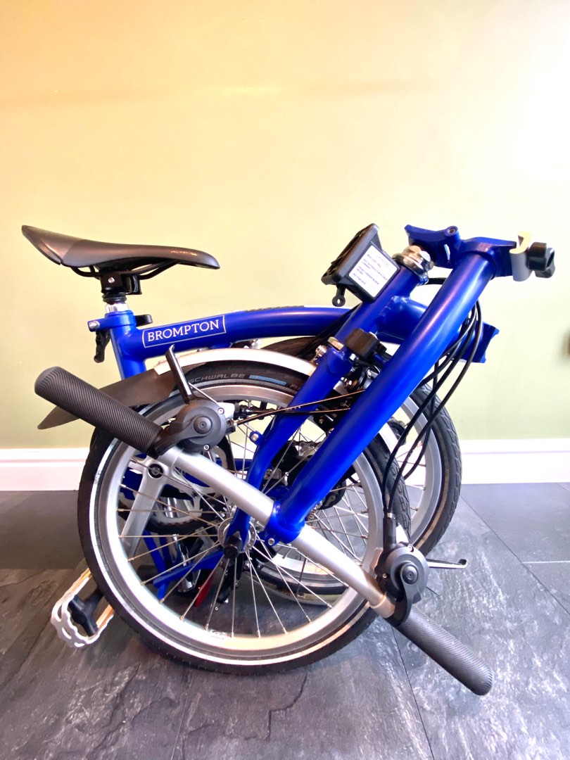 Brompton 英國小布S6L 藍色, 運動產品, 單車及配件, 單車- Carousell