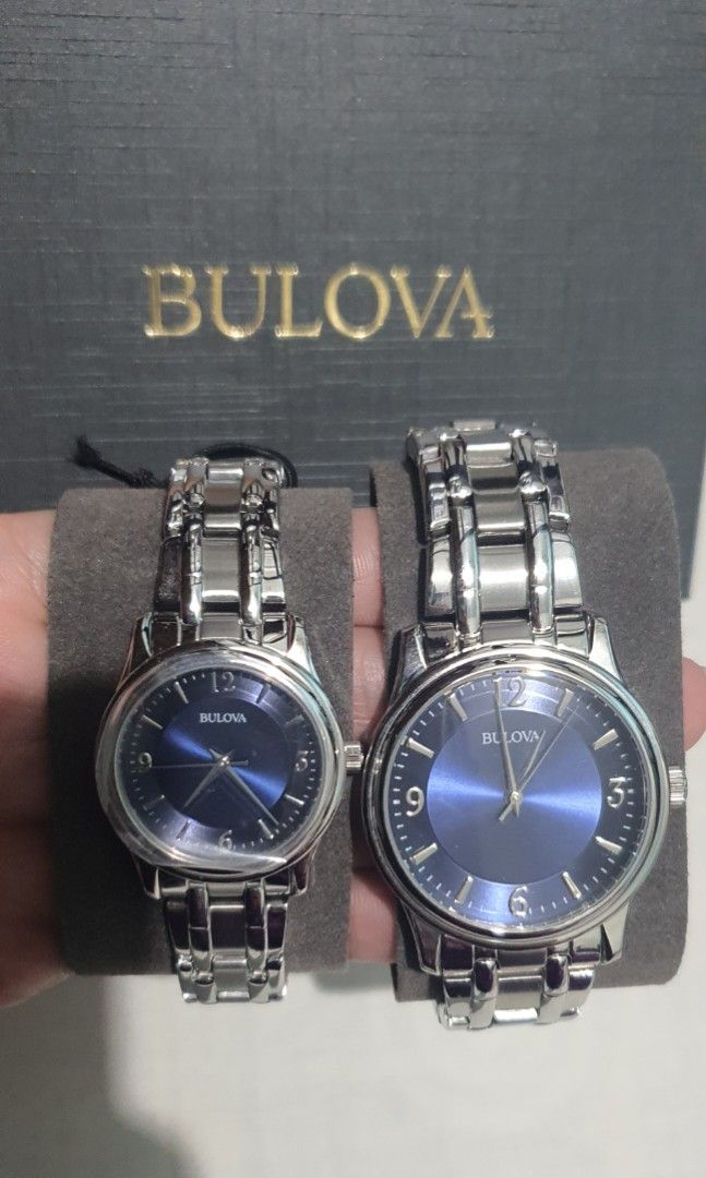 Bulova couple watches sales