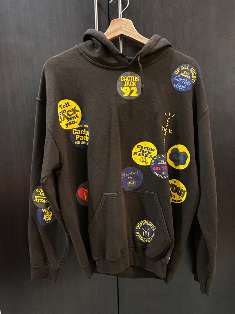 Travis scott hotsell sticker bomb hoodie