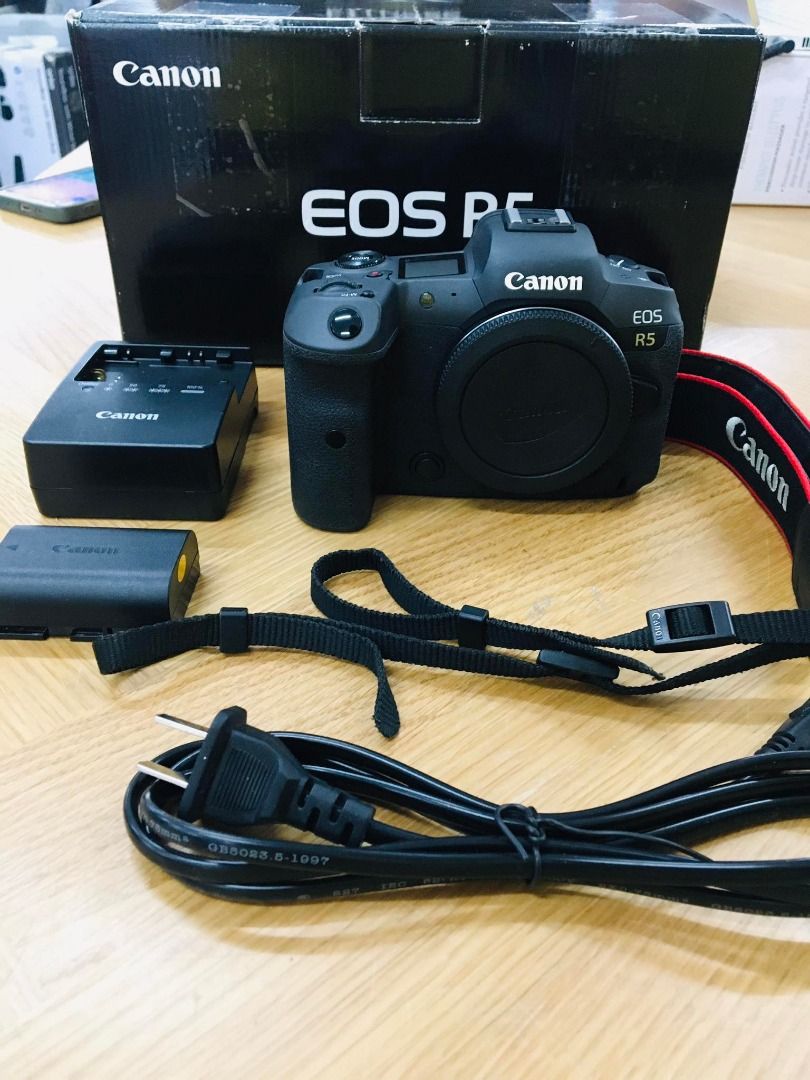 Canon EOS R5 DSLR - BODY ONLY, Photography, Cameras on Carousell