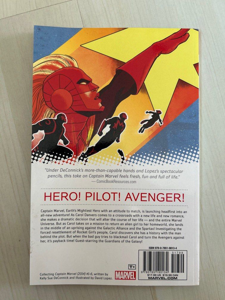 Captain Marvel Vol 1 Higher, Further, Faster, More (Category: Comics & Manga) located in Muntinlupa City. Submitted by tals418 (Listing ID 1279816976, Image 2). Description: .