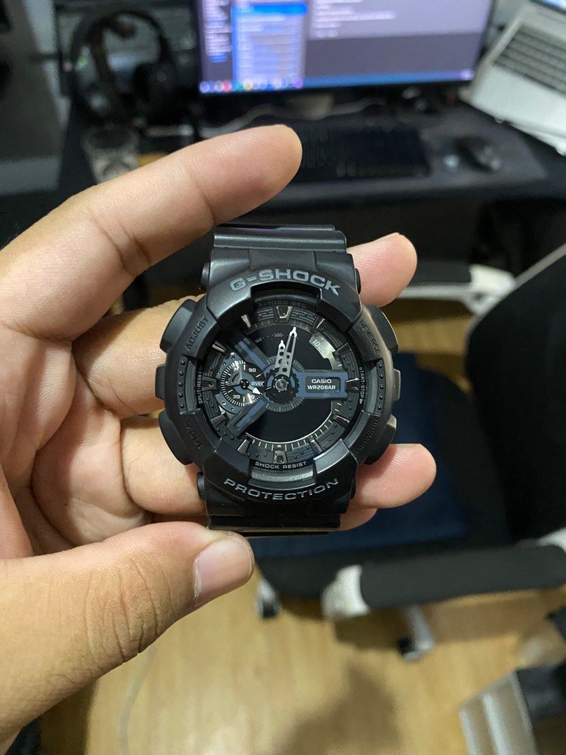 G shock ga 110 matte black shop