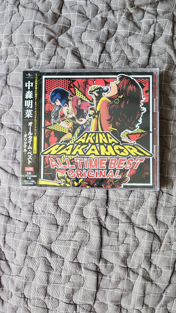 CDJ 中森明菜-All Time Best Original 雙CD精選碟初回特別版收錄