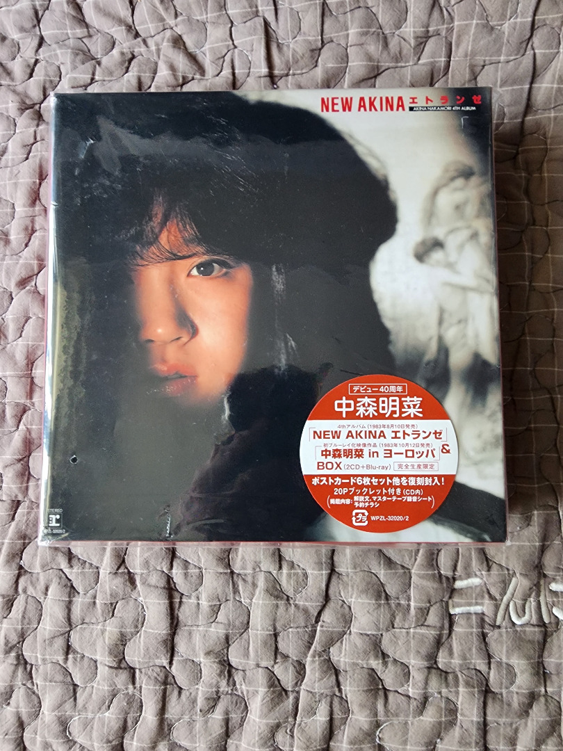 CDJ 中森明菜-NEW AKINA 完全生産限定BOX SET (2CD+Blu-ray) 首批特典 
