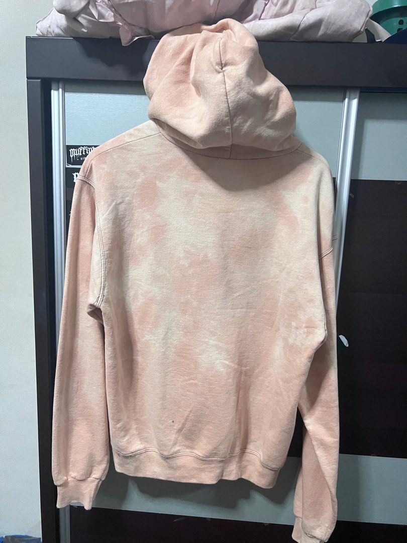 Peach champion hoodie deals